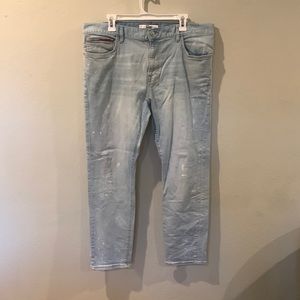 Tommy Hilfiger Paint Splattered Jeans